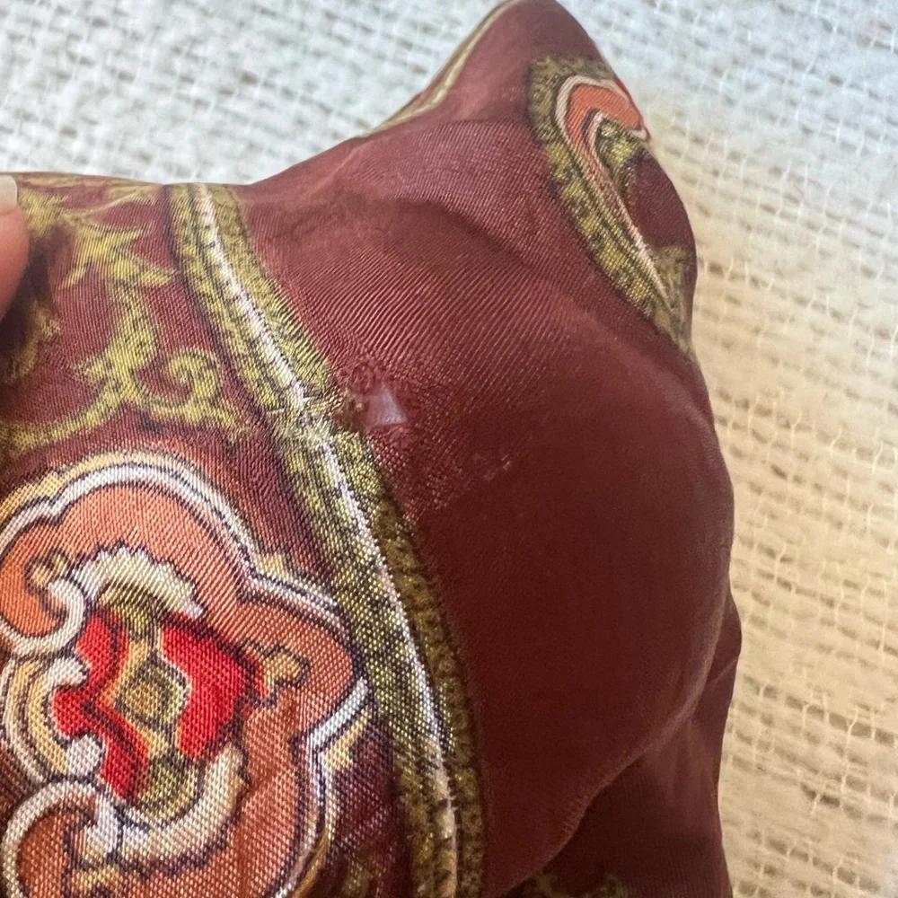 Vintage paisley scarf 30” by 30”